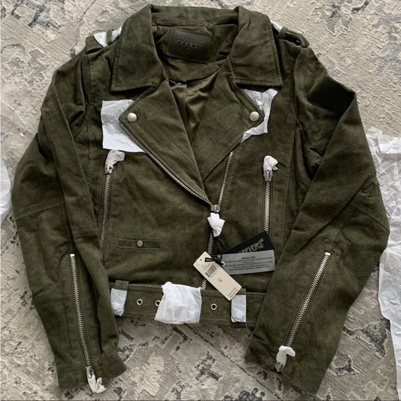 Anthropologie NWT BLANKNYC Suede Moto
Jacket Size XS. - Picture 12 of 12